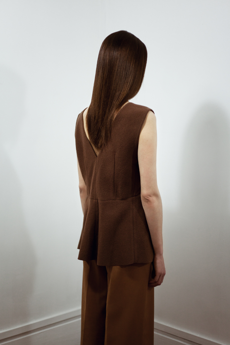 Top and pants: Zara, shoes: Asos