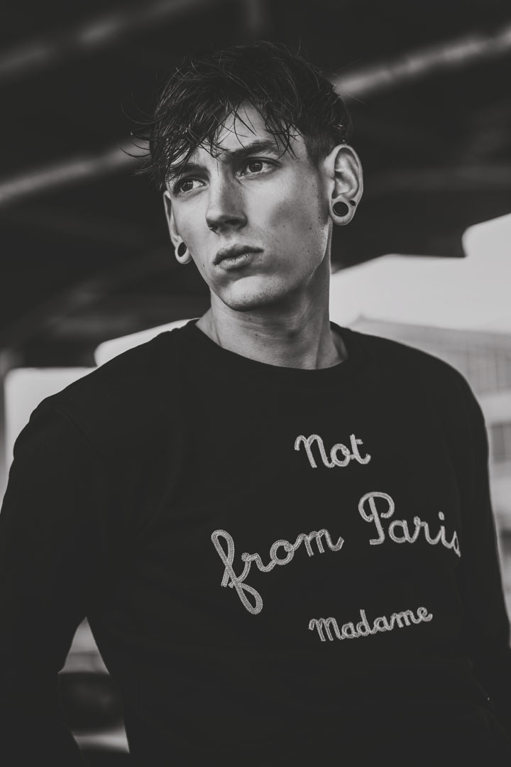 Sweater "Not From Paris Madame": Drôle de Monsieur 