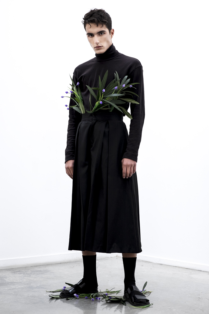 Turtleneck - Zara Shorts -João Barriga Sandals - Zara