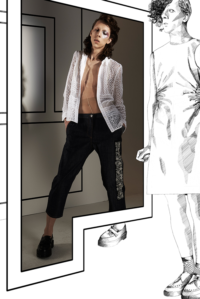 Shirt - Burberry Jeans - Dior Shoes - Dr Martens