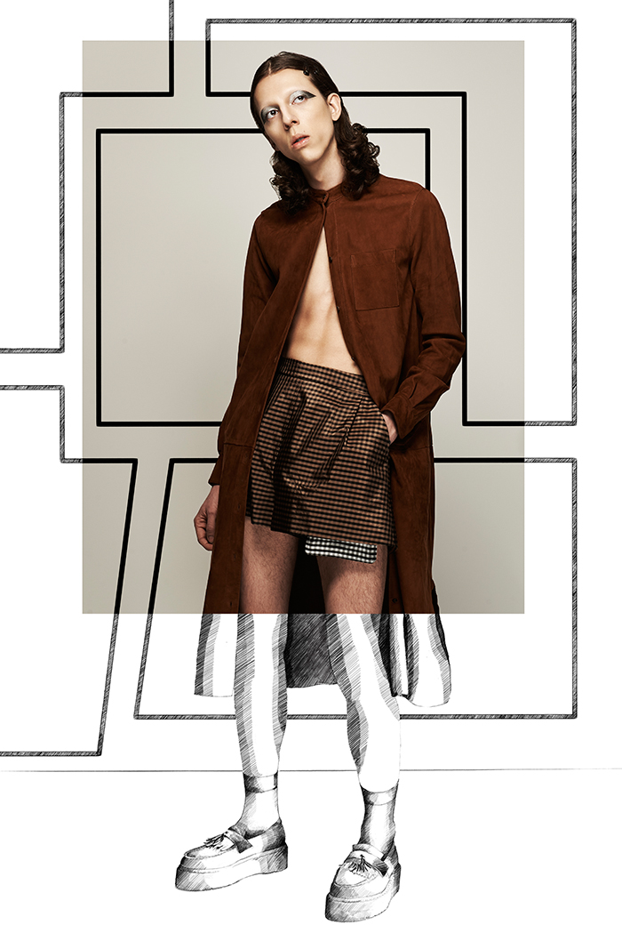 Shirt - Joseph Shorts - Dior Shoes - Dr Martens