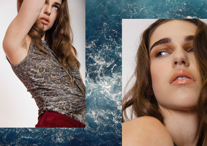 Leopard Print Top: Shao Yen