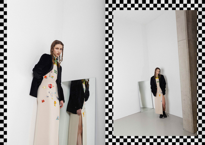 Black Blazer: Scotch & Soda Dress: Point Blank Boots: Palladium