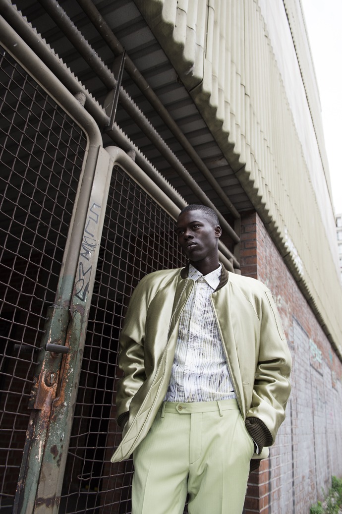 Jacket: STELLA LAVINIA, shirt and pants: DARKOH