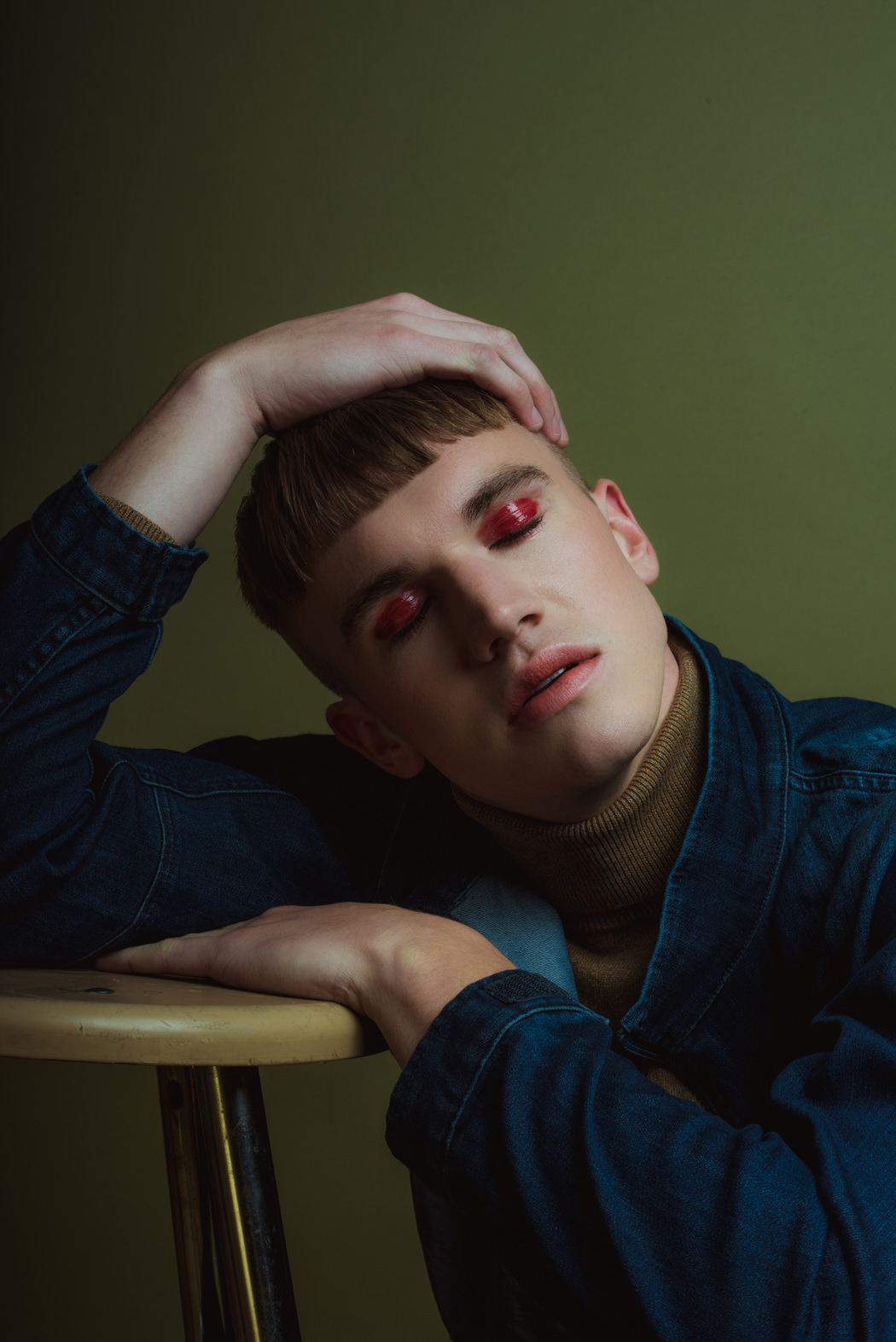 Jacket by Manatash Turtle Neck by Calvin Klein Pants by Wood Wood Pendant by The Sum 