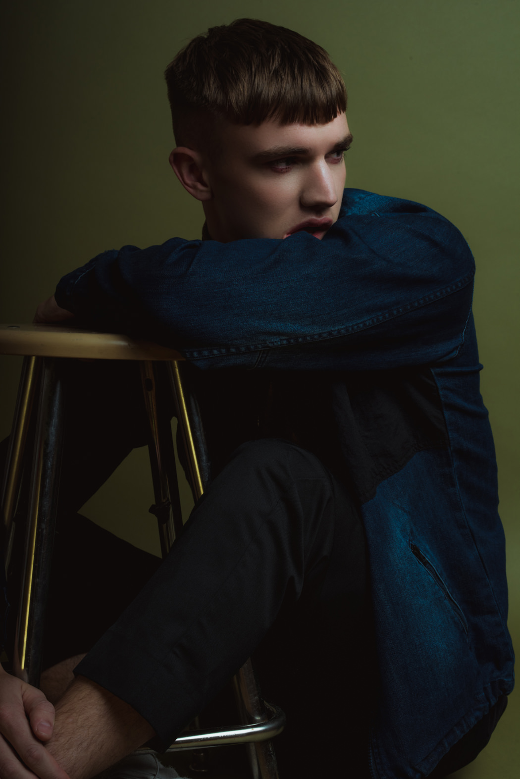 Jacket by Manatash Turtle Neck by Calvin Klein Pants by Wood Wood Pendant by The Sum Vintage sunglasses Shoes by Dr. Marten's