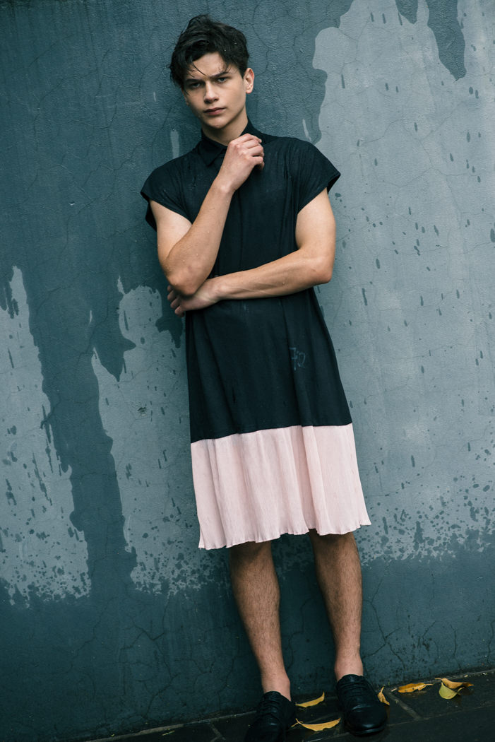 Shirt by King55 Dress by Onkalī Shoes by Broken Rules 