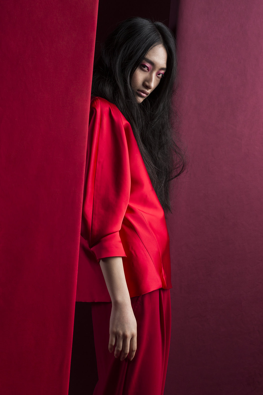 Top: Toni Maticevski Pants: Zara