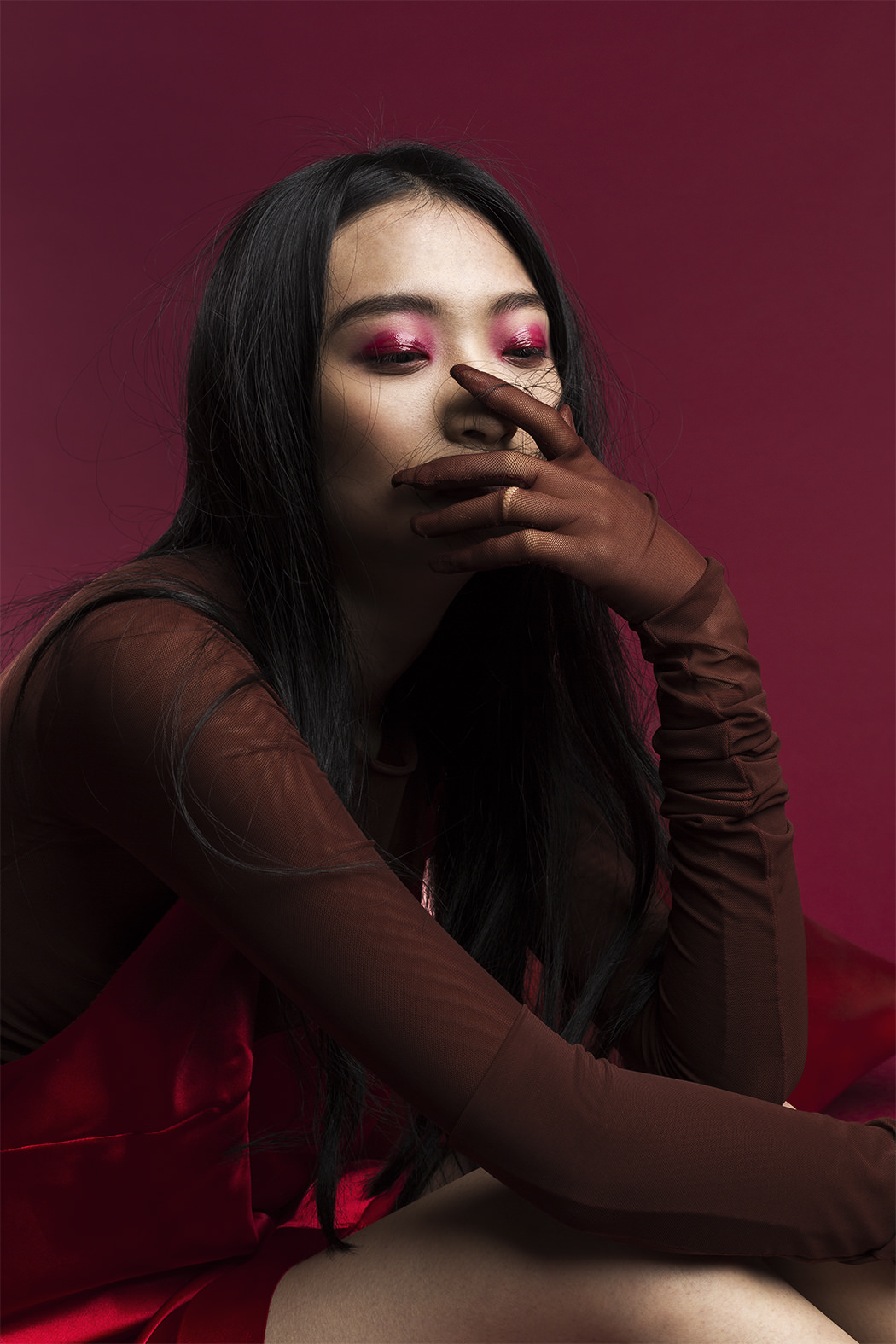 Dress, Top & Gloves: Ruby McMillan